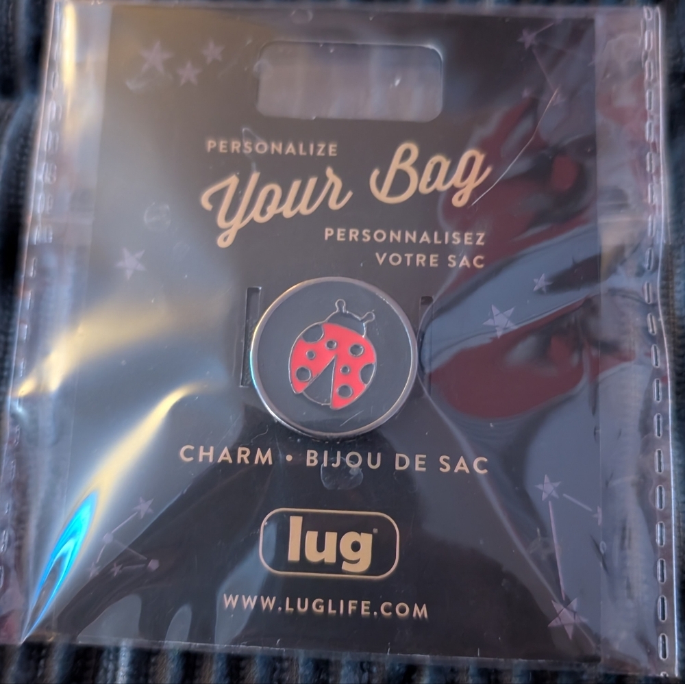 Lug Ladybug Charm NWT